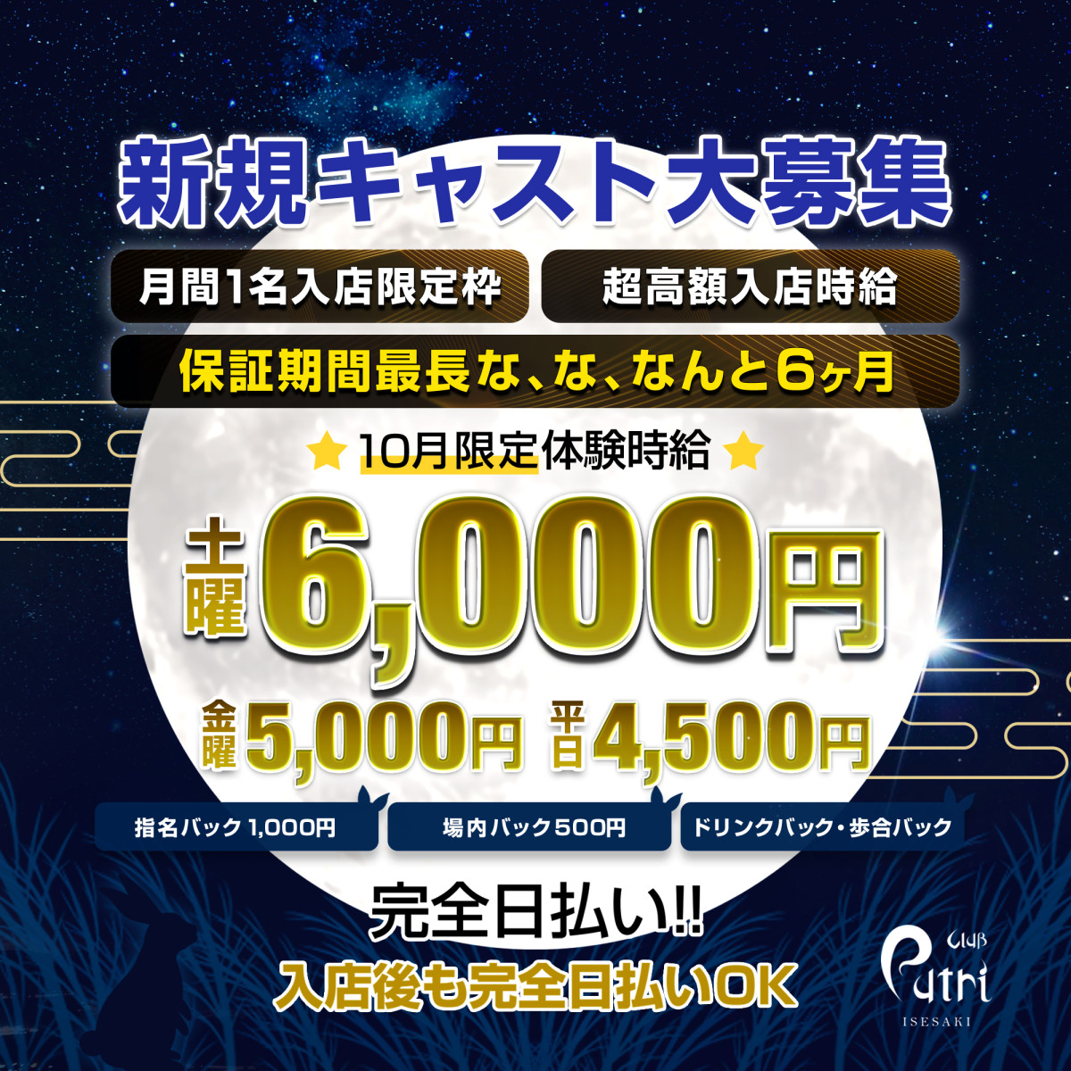 1番目のニュース記事「新規キャスト大募集の画像