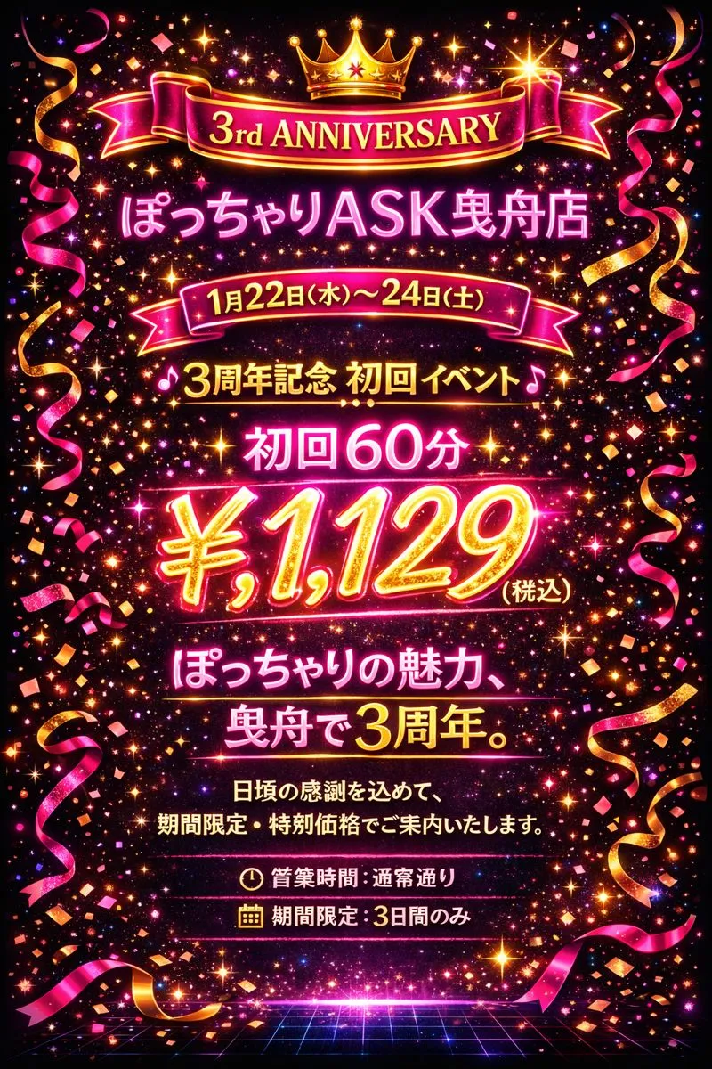 1番目のニュース記事「3周年イベントの画像