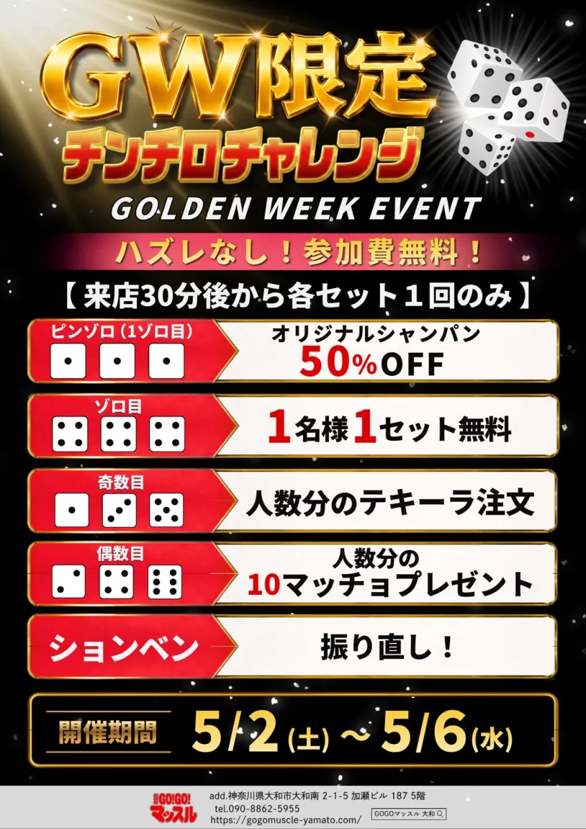 1番目のニュース記事「ゴールデンウィークイベントの画像