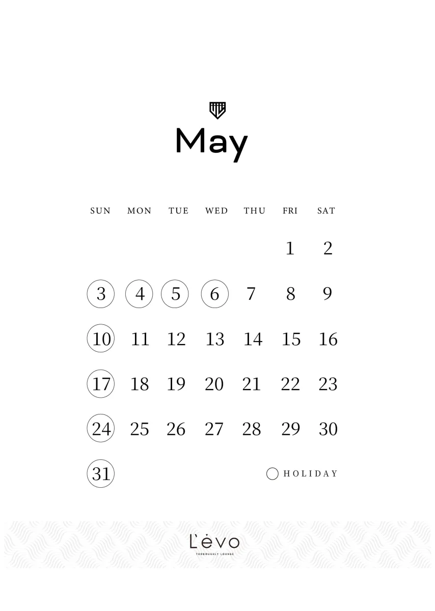 1番目のニュース記事「5月カレンダーの画像