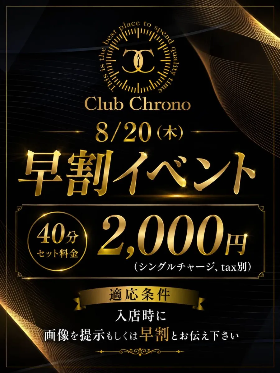 CLUB CHRONOの最新ニュース